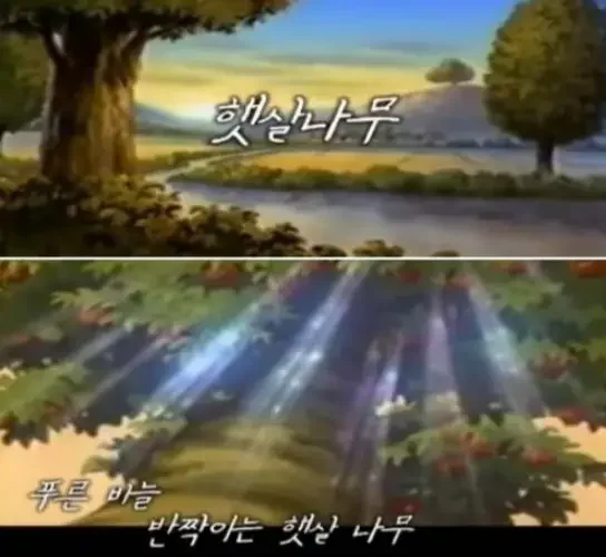 Sun-Shining Tree