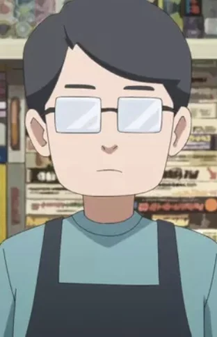 Bespectacled Store Clerk