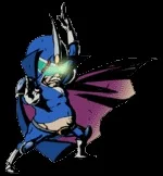 Blue, Captain