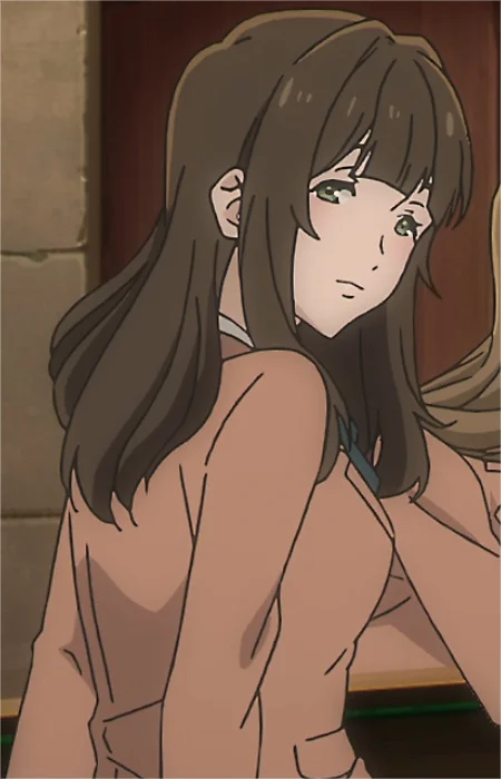 Dark Hair Studant