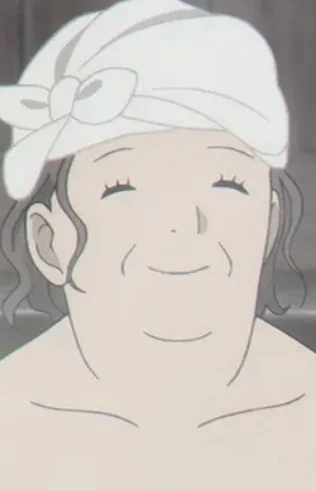 Lady at Hot Spring