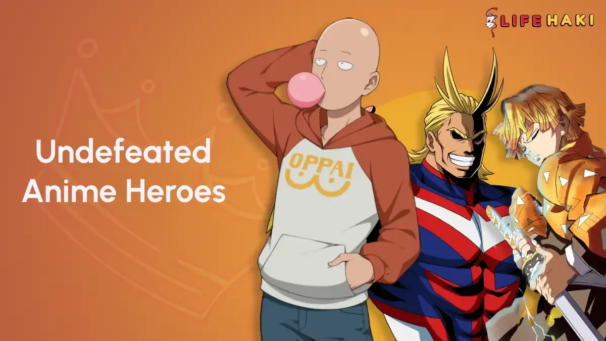 Top 5 Anime Characters Who Remain Undefeated!