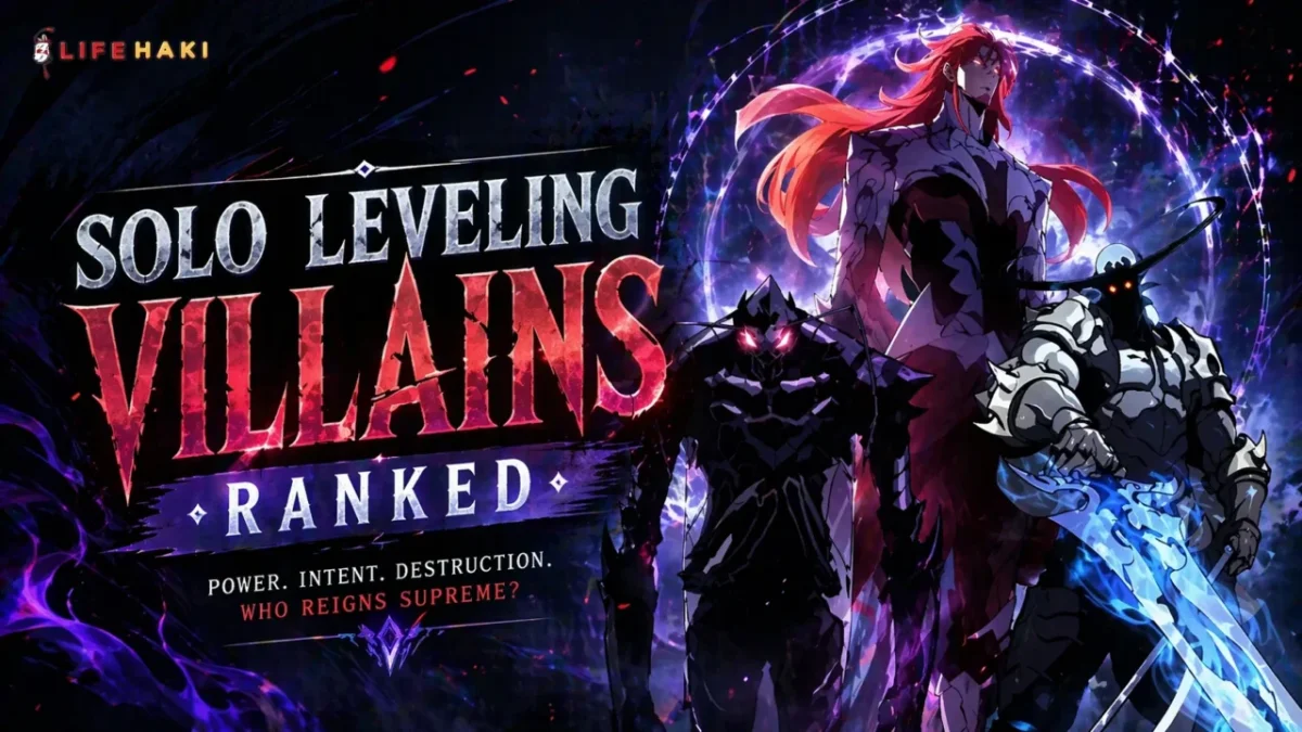 6 Strongest Solo Leveling Villains Accroding To Fight Intensity